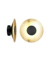 ORION * APLIQUE LED 20W 3000K NEGRO / PAN DE ORO